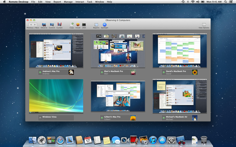 screenshot remote desktop for mac
